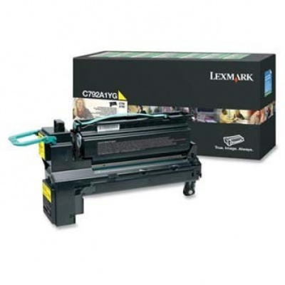 Lexmark C792A1YG sárga (yellow) eredeti toner