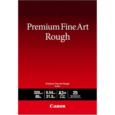 Canon Fine Art Rough 4562C004, 320 g/m2, A3+, 25db, matt, tintasugaras, fehér, fotópapír