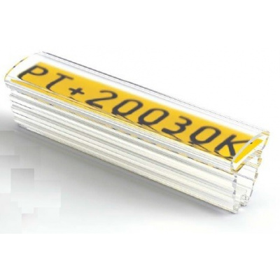 Partex PT+10012A 12mm, 200db, (2,5 5mm), PT áttetsző tok címkékhez