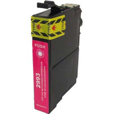 Epson T2993 bíborvörös (magenta) kompatibilis tintapatron