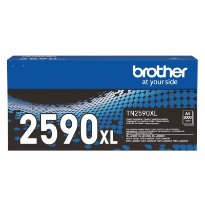 Brother TN2590XL fekete (black) eredeti toner