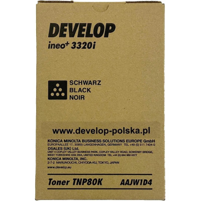 Develop TNP-80 AAJW1D4 fekete (black) eredeti toner