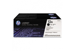 HP 12A Q2612AD dualpack fekete (black) eredeti toner