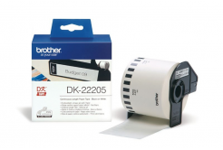 Brother DK-22205, 62mm x 30,48m, papírszalag