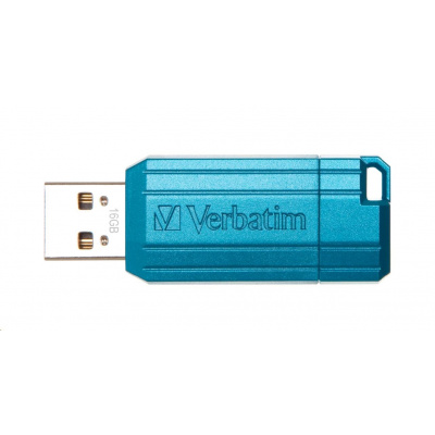 Verbatim 49068 Flash meghajtó Hi-Speed Store 'n' Go, 16GB, Pinstripe, USB 2.0, karib-kék
