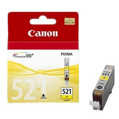 Canon CLI-521Y sárga (yellow) eredeti tintapatron