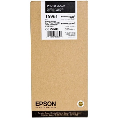 Epson C13T596100 fotó fekete (photo black) eredeti tintapatron