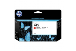 HP 745 F9K00A kromatikus piros (chromatic red) eredeti tintapatron