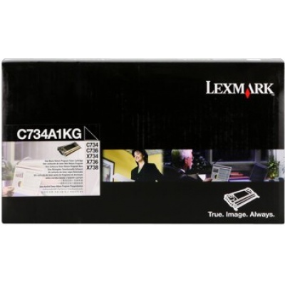 Lexmark C734A1KG fekete (black) eredeti toner