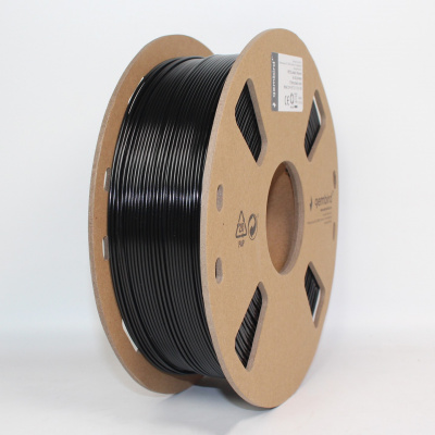 Gembird 3DP-PETG1.75-01-BK, 3D filament, PETG, 1,75mm, 1000g, Fekete (Black)