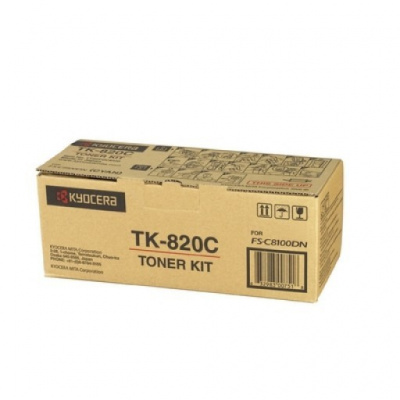 Kyocera Mita TK-820C cián (cyan) eredeti toner
