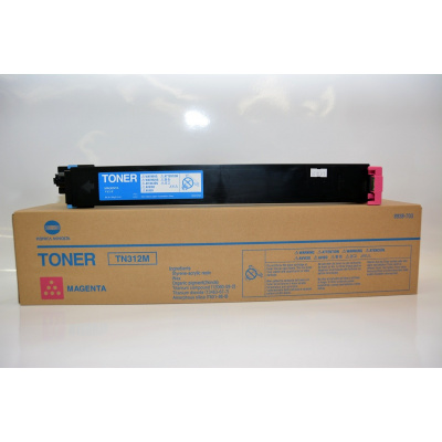 Konica Minolta TN312M bíborvörös (magenta) kompatibilis toner