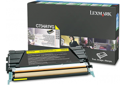 Lexmark 24B5581 sárga (yellow) eredeti toner