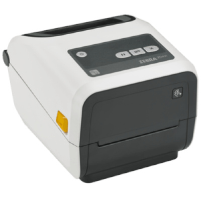Zebra ZD421-HC ZD4AH42-D0EX02EZ címkenyomtató, 8 dots/mm (203 dpi), RTC, USB, USB Host, BT, Wi-Fi, kit (USB), white