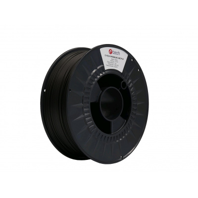 C-Tech 3DF-P-PLA1.75-CRB 3D filament, PREMIUM LINE, PLA, szén, 1,75mm, 1kg