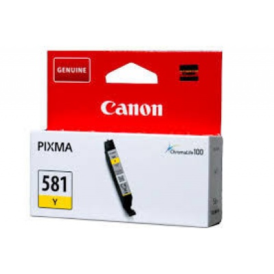 Canon CLI-581Y, 2105C001 sárga (yellow) eredeti tintapatron