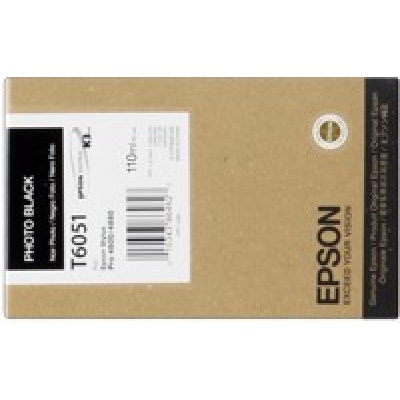 Epson C13T605100 fotó fekete (photo black) eredeti tintapatron