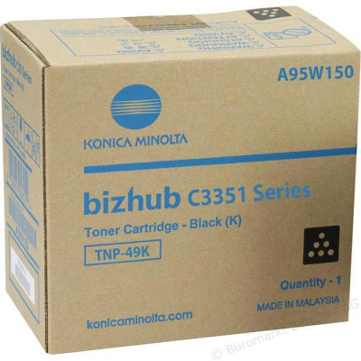 Konica Minolta TNP-49K fekete (black) eredeti toner