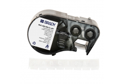 Brady M4C-1000-595-CL-WT / 170842, 25.40 mm x 6.10 m, vinil, fehér nyomtatás / átlátszó alapon