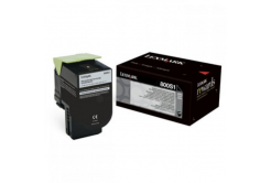 Lexmark 80C0S10 fekete (black) eredeti toner
