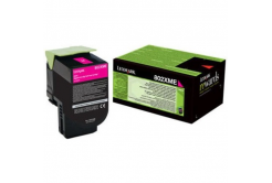 Lexmark 80C2XME bíborvörös (magenta) eredeti toner