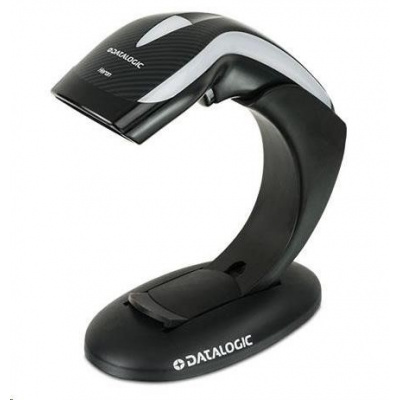 Datalogic HD3130-BK Heron HD3130, vonalkódolvasó kódů, állvány, black (kábel nélkül)