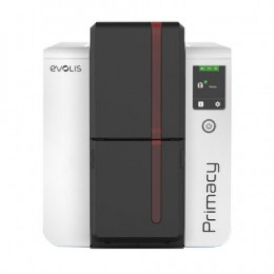 Evolis Primacy 2 PM2-0012, kártyonyomtató, lock system, single sided, 12 dots/mm (300 dpi), USB, Ethernet