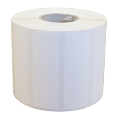 Labels (paper, plastic), label roll, normal paper, W 100mm, H 50mm