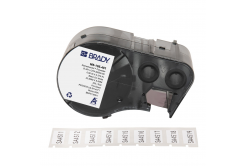 Brady M5-195-481 / 170885, 25.40 mm, Polyester, fekete nyomtatás / fehér alapon