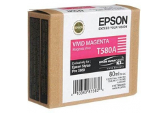 Epson C13T580A00 bíborvörös (magenta) eredeti tintapatron