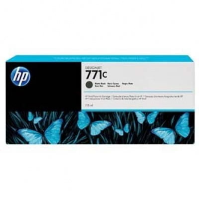 HP 771C B6Y07A matt fekete (matte black) eredeti tintapatron