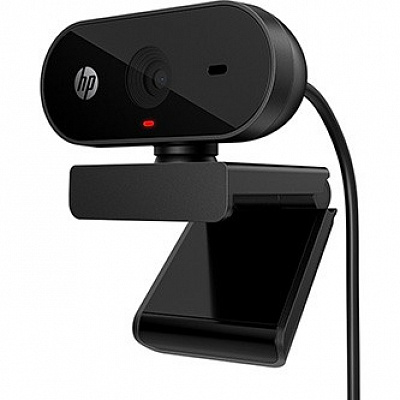 HP 320 FHD Full HD webkamera, fekete 1920x1080, USB-A, Windows 10 és magasabb, kábelhossz 1.5 m