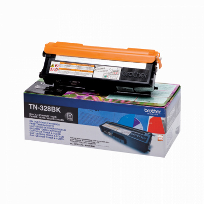 Brother TN328BK fekete (black) eredeti toner