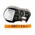 Brady M4C-750-595-OR-BK / 170828, 19.05 mm x 7.62 m, vinil, fekete nyomtatás / narancs alapon