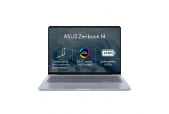 ASUS Zenbook 14/UX3480QA-OLED1057W/SD-X1-26-100/14"/WUXGA/8GB/512GB/Adreno/W11H/Kék/2R