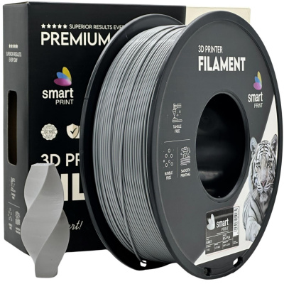 Smart Print FG-S14-E1, 3D filament, HS-PLA, 1,75mm, 1000g, Szürke (Grey)
