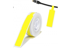 Niimbot A2K18638301, 12,5x109mm, 60db, sárga öntapadó címkék kábelekhez