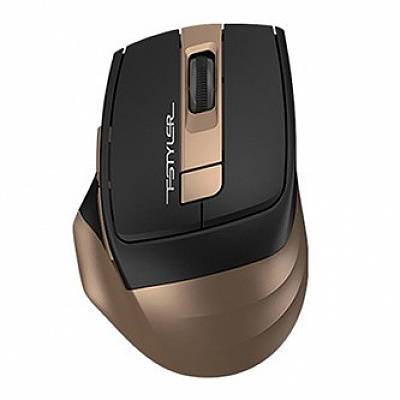 A4Tech FStyler FG35 Myš bezdrátová, zlatá, 2000DPI