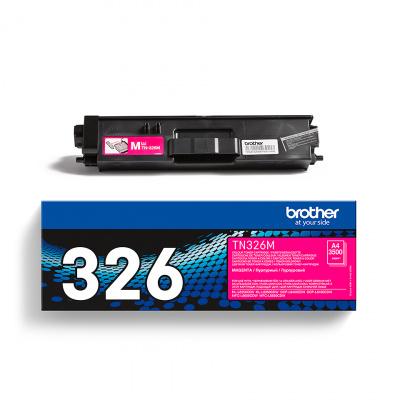 Brother TN-326M bíborvörös (magenta) eredeti toner