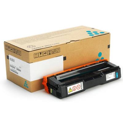 Ricoh 407717 cián (cyan) eredeti toner