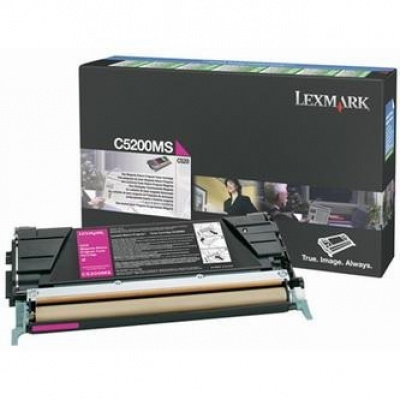 Lexmark C5200MS bíborvörös (magenta) eredeti toner