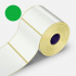Öntapadó címkék 32x20 mm, 2000db, zöld termo, roll