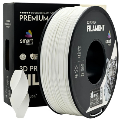 Smart Print FG-S2-E1, 3D filament, ABS+, 1,75mm, 1000g, Fehér (White)
