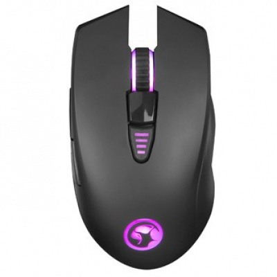 Marvo Egér G982, 5000DPI, optikák, 6 gomb, vezetékes USB, fekete, játék, háttérvilágítás