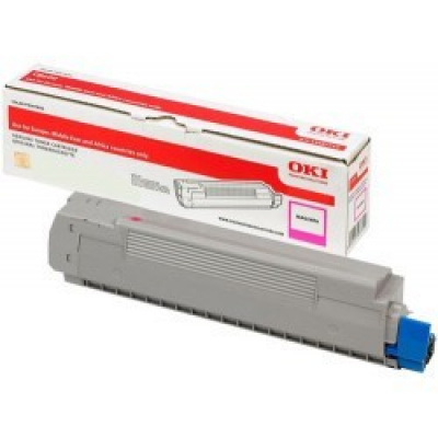 OKI 46508710 bíborvörös (magenta) eredeti toner