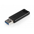 VERBATIM Flash Disk PinStripe USB 3.0, 32GB - fekete