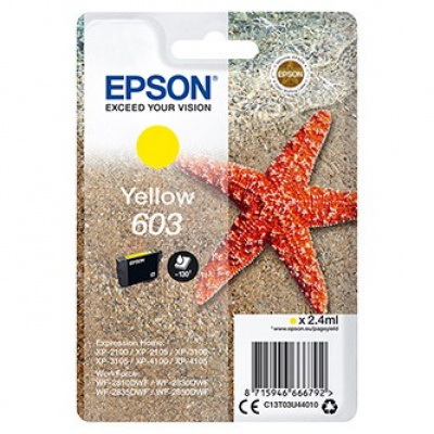Epson 603 C13T03U44010 sárga (yellow) eredeti tintapatron