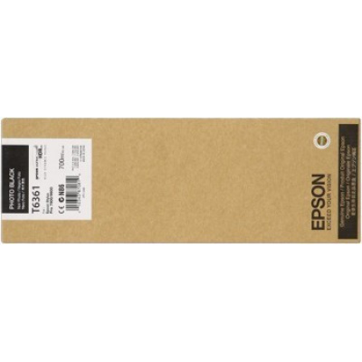Epson T636100 photo fekete (photo black) eredeti tintapatron