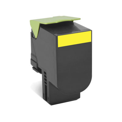 Lexmark 80C2HY0 sárga (yellow) utángyártott toner