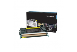 Lexmark C746A3YG sárga (yellow) eredeti toner